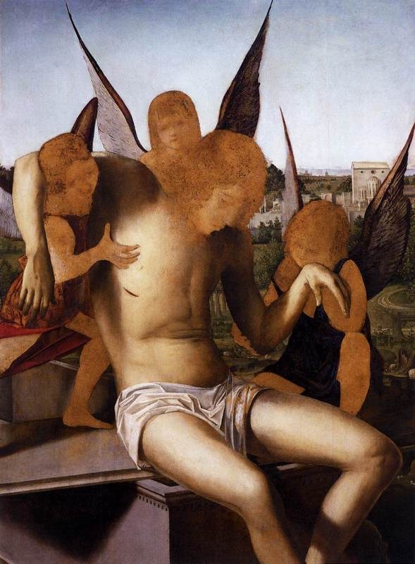 Antonello da Messina (1430-1479)-Pieta -inachevé -musée Correr à Venise.jpg